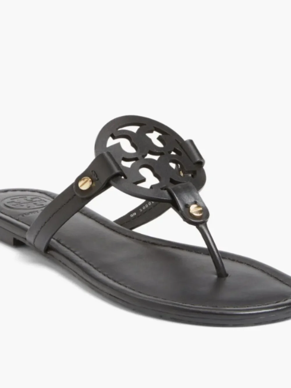 Tory Burch Miller Thong Sandal Sz 9.5 NEW